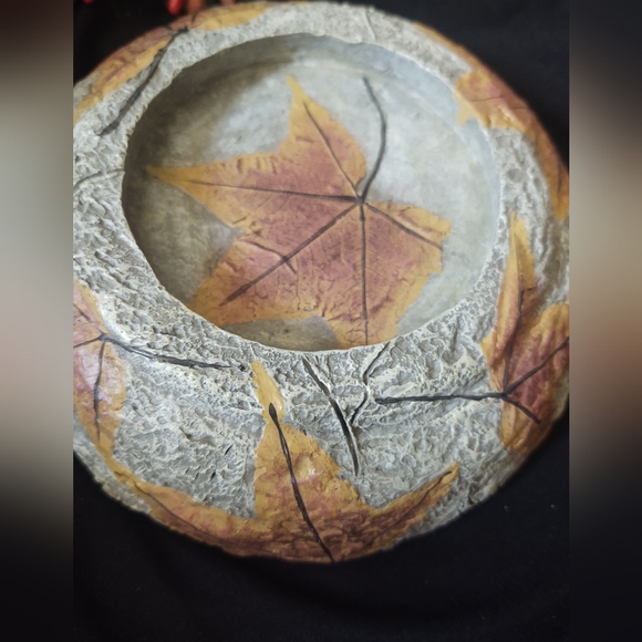 Autumn Leaf Candle Holder - Picture 2 of 4